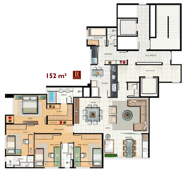 4 quartos no four seasons