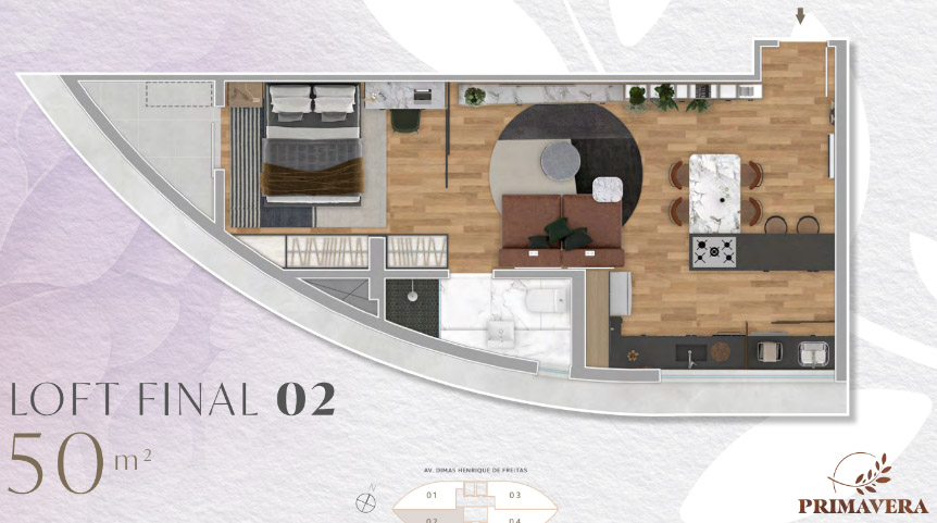 loft 1 quarto vale do sereno nova lima