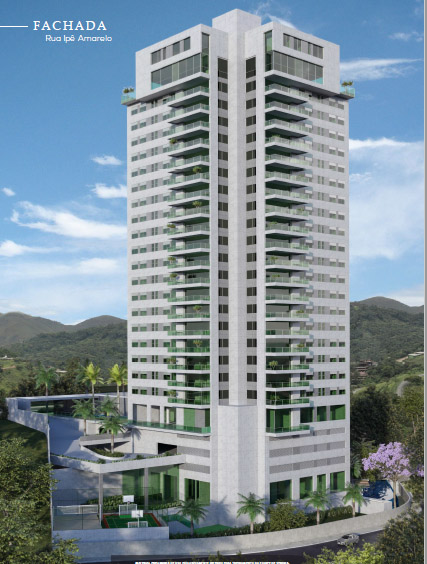 Apartamento no Absoluto Vila da Serra de 4 quartos e vista espetacular