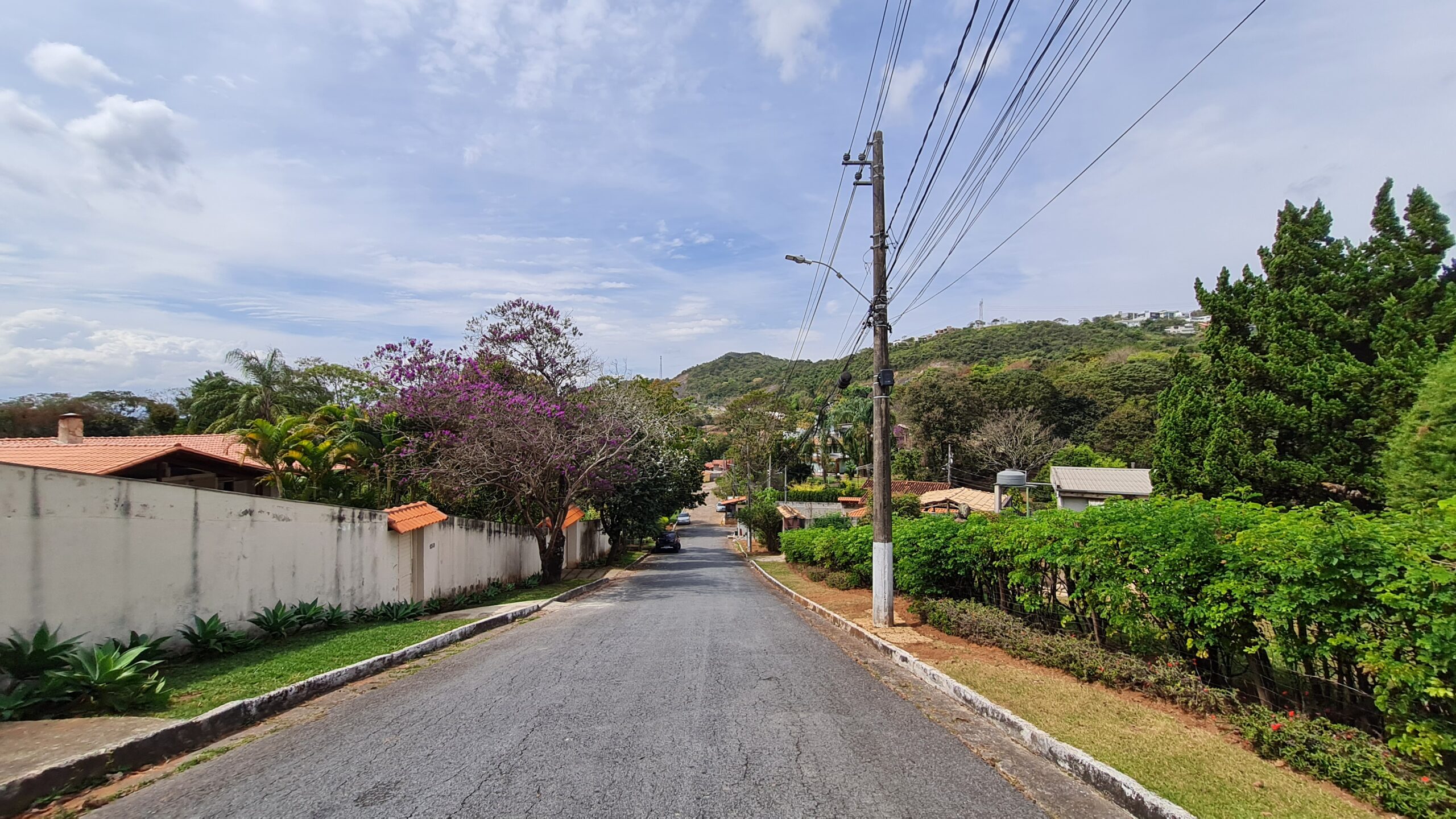 acesso pelo residencial sul na mg-030