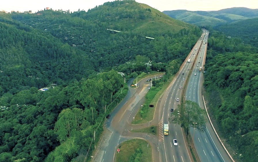 viaduto do mutuca na br 040 sentido BH RIO