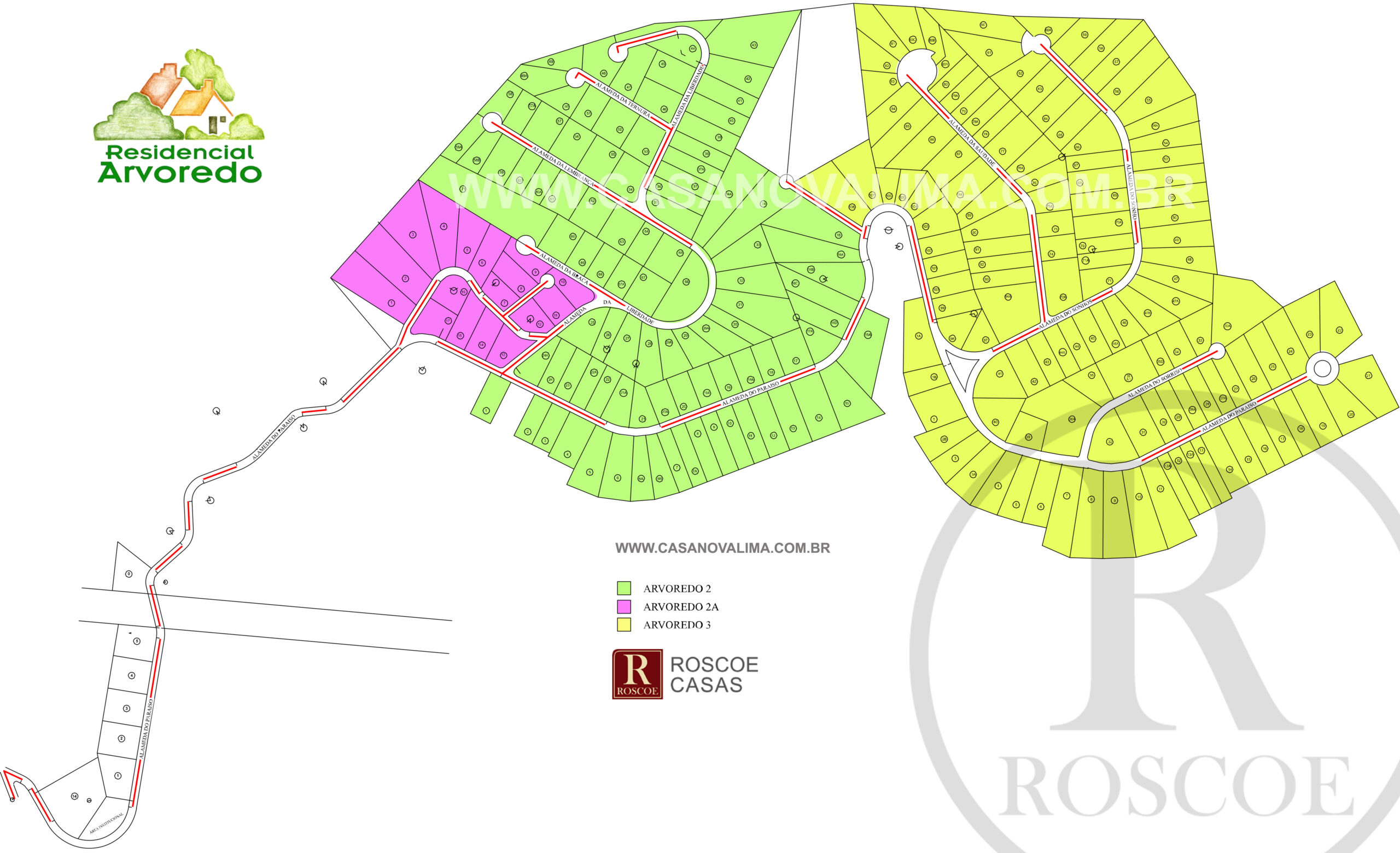 masterplan arvoredo nova lima