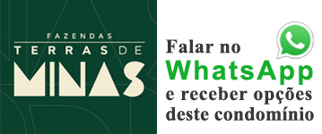 condomínio de glebas terras de minas