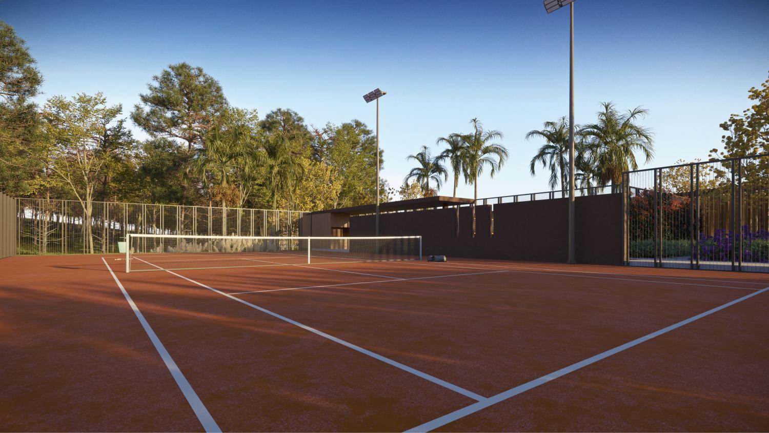 condominio com quadra de tenis na lagoa dos ingleses