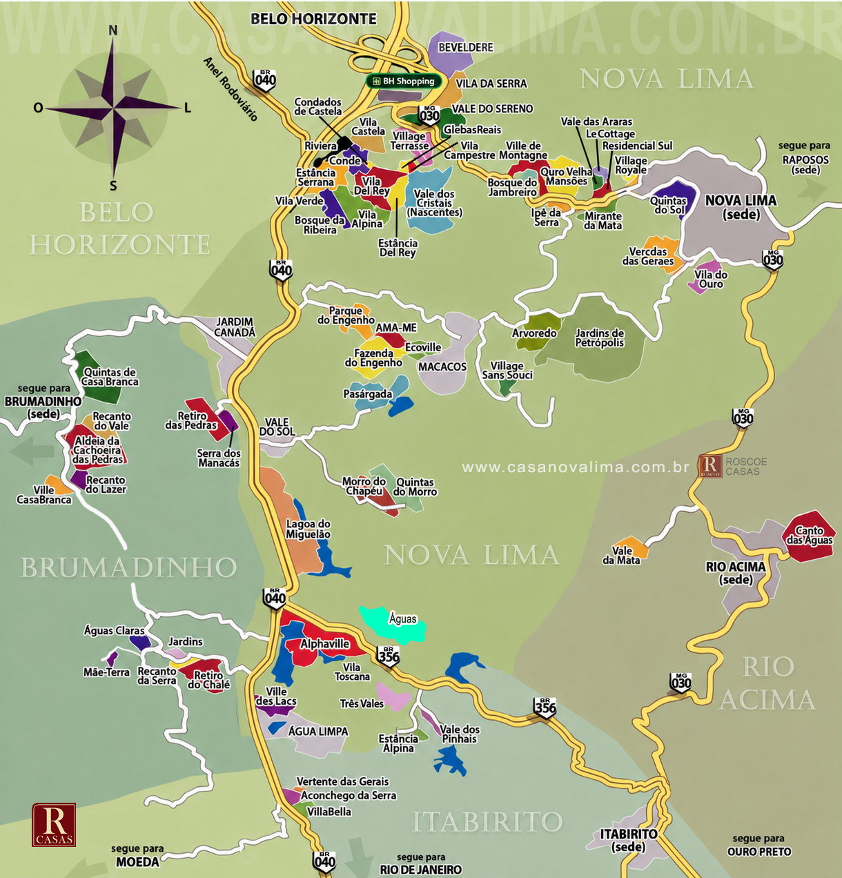 Condomínios em Nova Lima