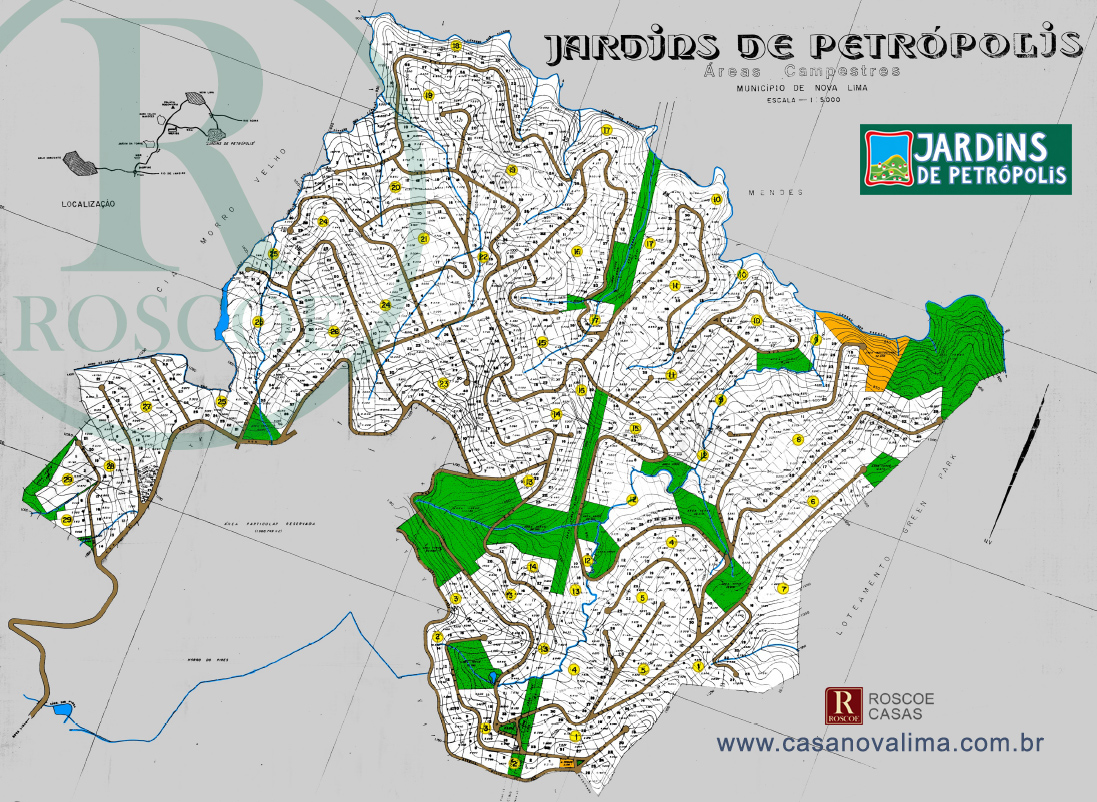 masterplan do jardins de petropolis nova lima