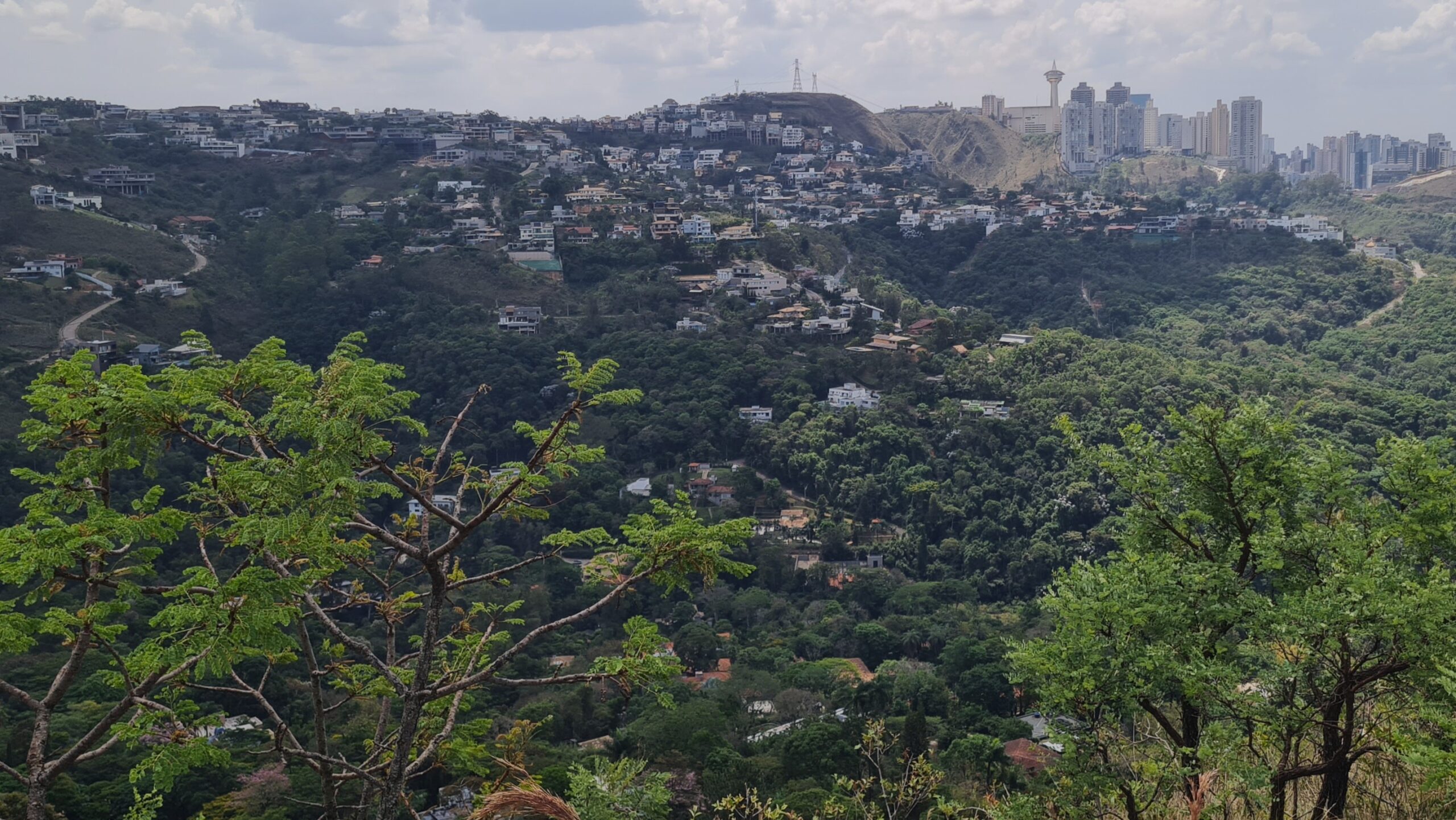 vista das casas do vila castela