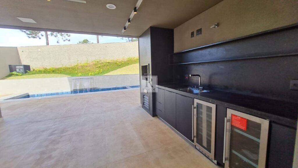 Casa moderna no Alphaville Lagoa dos Ingleses com 4 suítes