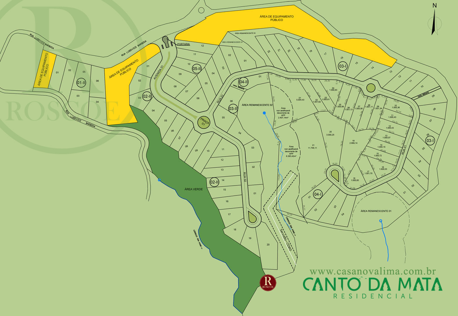 comprar lote no condominio canto da mata