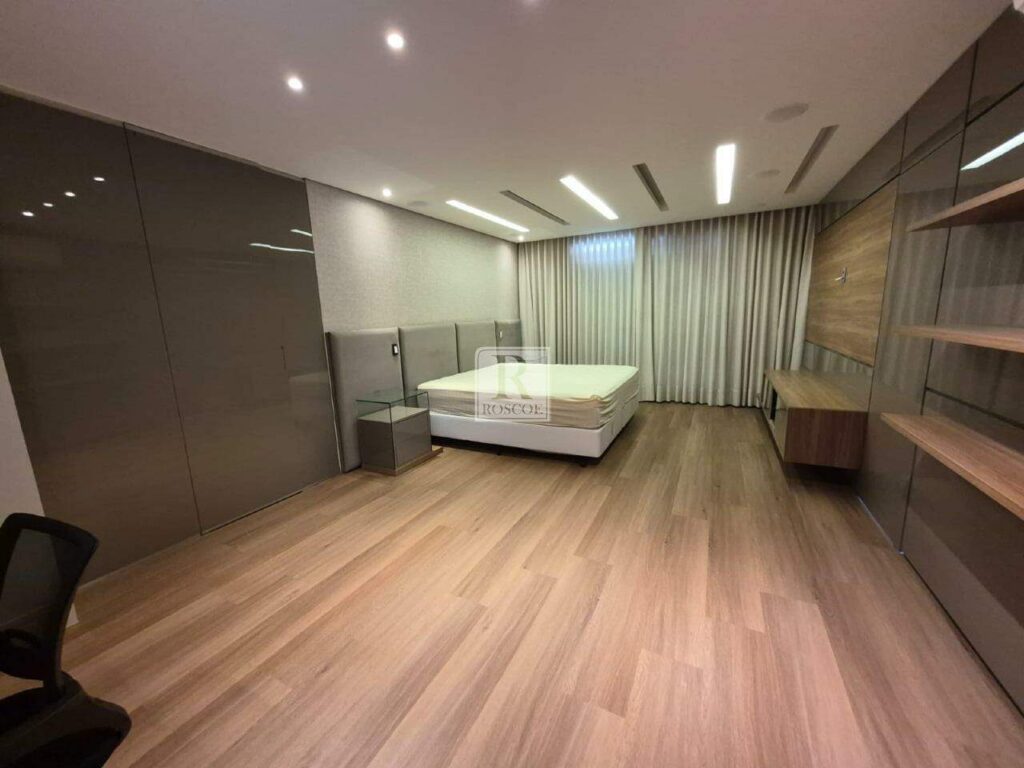 Casa no Alphaville com 4 suítes e vista da lagoa e da Serra da Moeda
